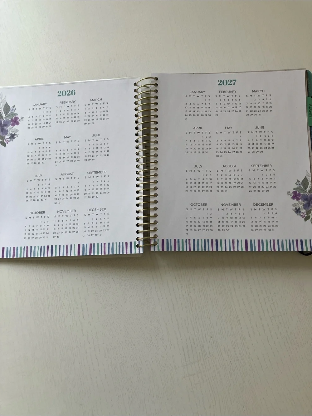 The Creative Expert 17 Month Planner-Rejoice In The Lord Always 8/26-12/27 NWT